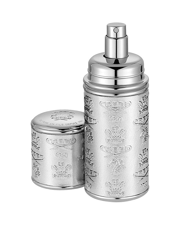 CREED DELUXE LEATHER & SILVER-TONE BOTTLE ATOMIZER,1605000161