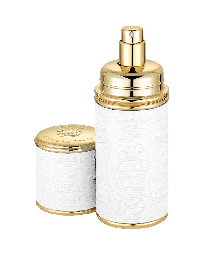 CREED DELUXE LEATHER & GOLD-TONE BOTTLE ATOMIZER,1505000411