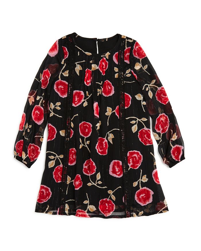 kate spade new york Girls Floral Print Dress Little Kid