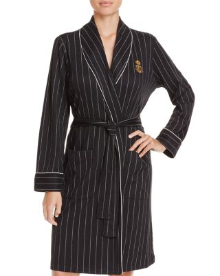 Ralph Lauren Pinstripe Robe - 100% Exclusive | Bloomingdale's