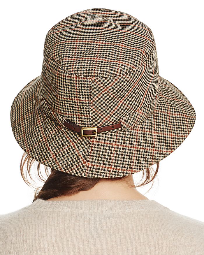 Eric Javits Water Repellent Nylon Rain Hat In Tan