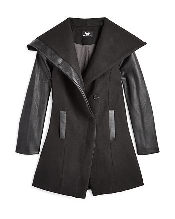 Bardot Junior Girls Coat With Oversized Shawl Collar Big Kid