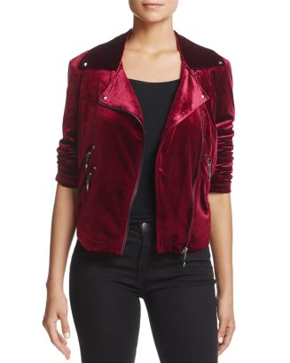 bagatelle moto velvet jacket