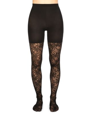 SPANX® Lovely Lace Tights | Bloomingdale's