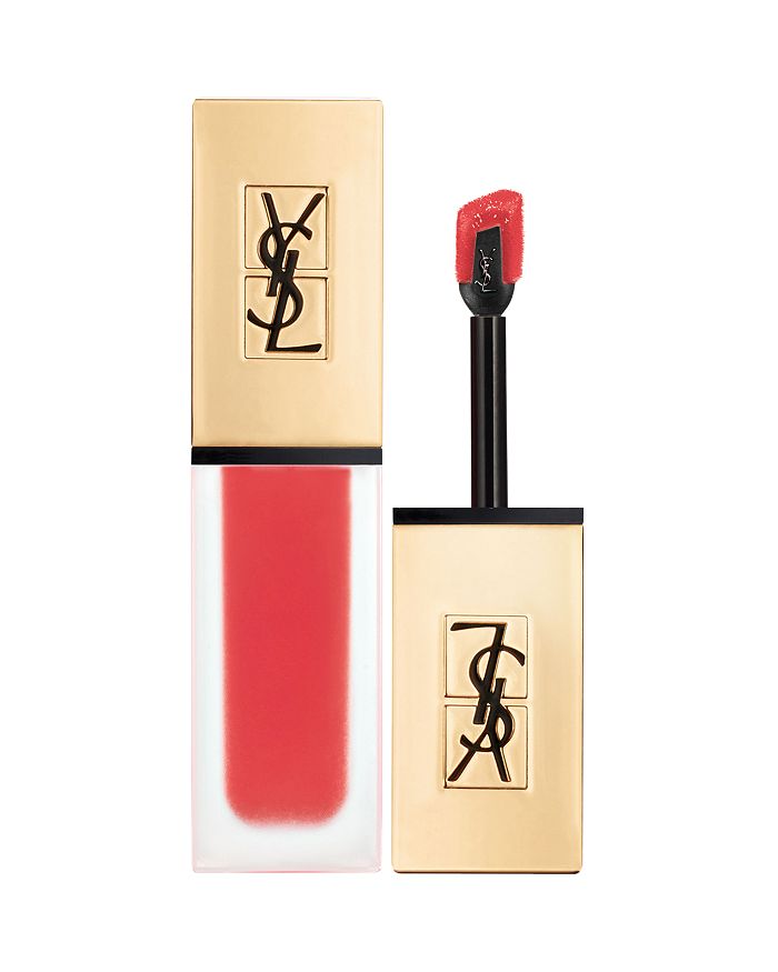 Saint Laurent Tatouage Couture Liquid Matte Lip Stain In 22 Corail Anti-mainstream