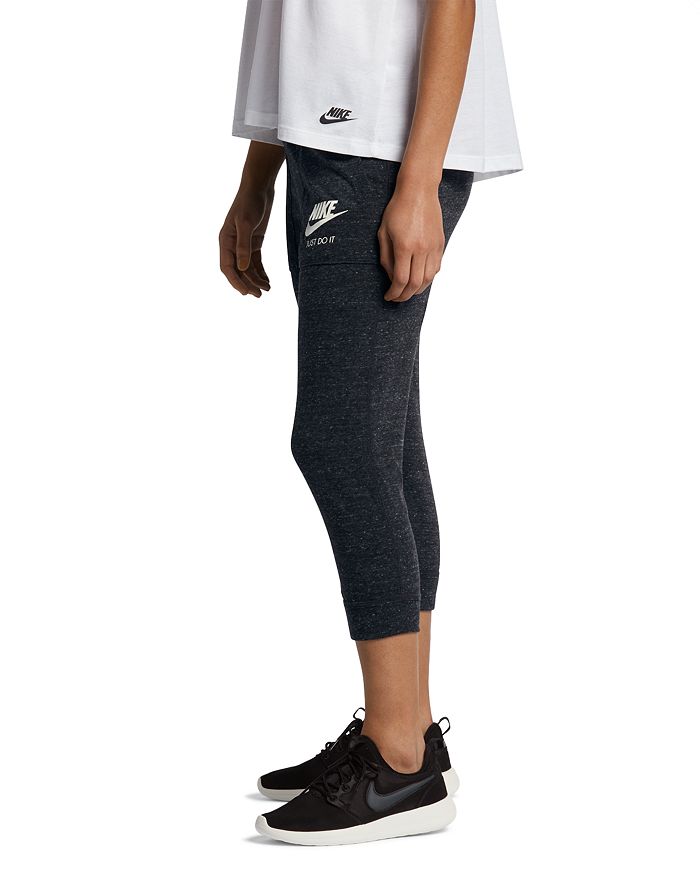 Nike Gym Vintage Cropped Jogger Pants In Black | ModeSens