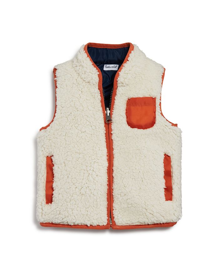 Splendid Boys Reversible Sherpa Vest Baby Bloomingdale s