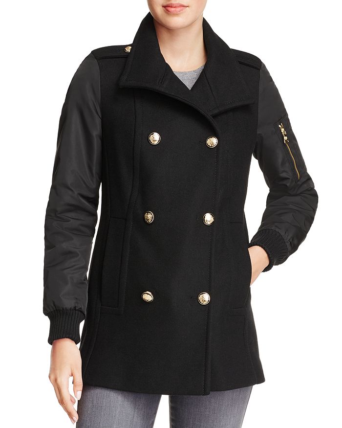 Vince camuto double store breasted trench coat