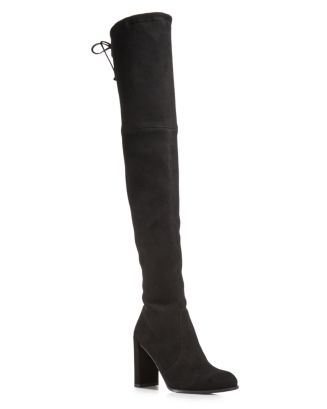 Stuart Weitzman Women's Hiline Suede Over-the-Knee Boots | Bloomingdale's