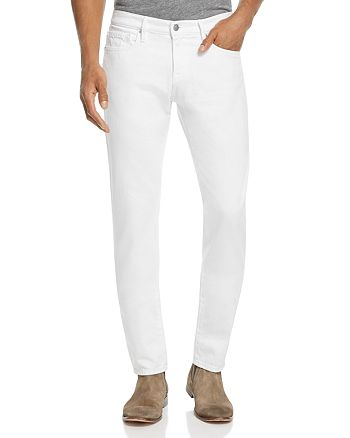 Frame L Homme Slim Fit Jeans In Blanc Bloomingdale S