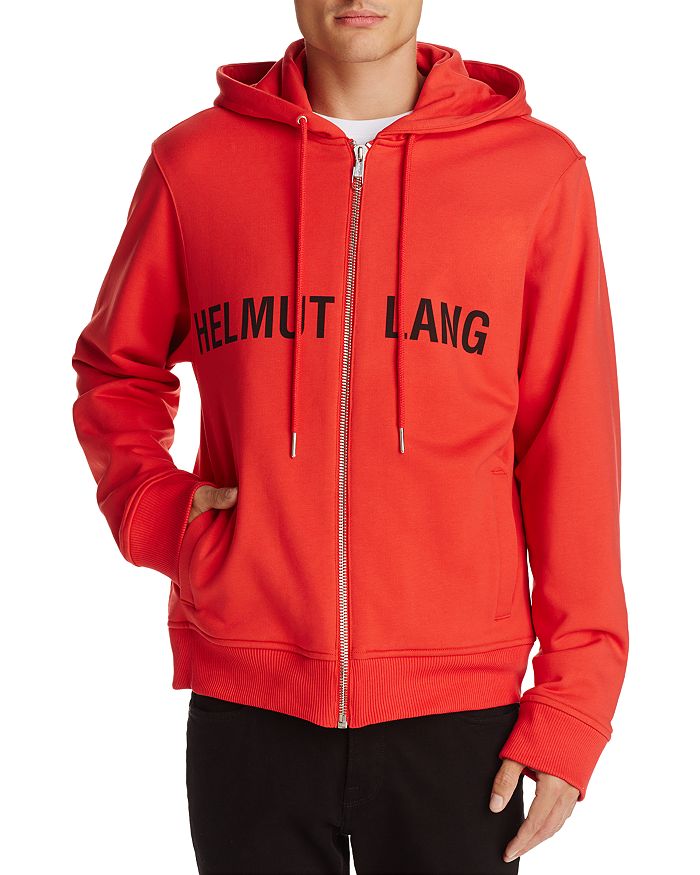 Helmut Lang Campaign Panel Zip Hooded Sweatshirt | Bloomingdale's
