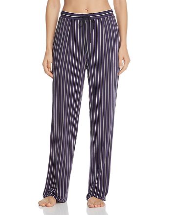 DKNY Plum Stripe Long Pants | Bloomingdale's