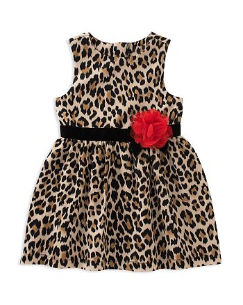 kate spade new york Girls' Leopard-Print Dress - Little Kid | Bloomingdale's