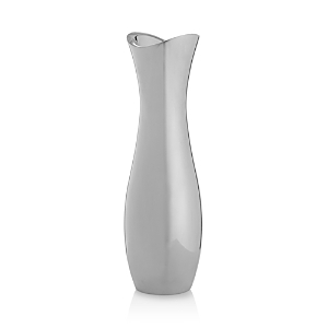 Shop Nambe 11 Stryker Vase In Silver