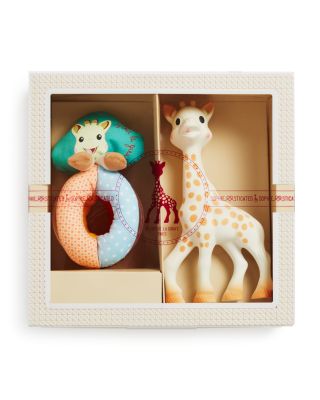 Sophisticated Set with Sophie la Girafe & Rattle - Ages 0+