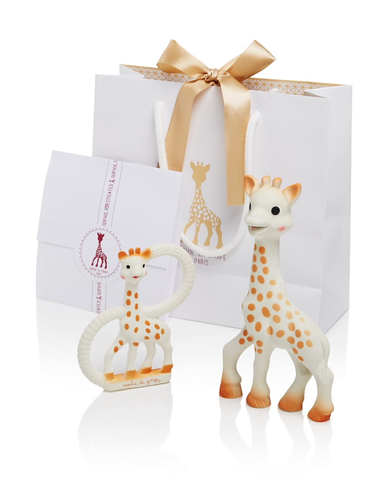Sophie La Girafe Sophisticated Set With & So Pure Teether - Ages 0+