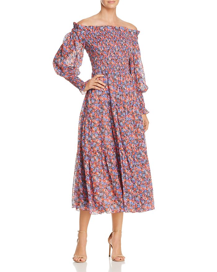 Rebecca Taylor Cosmic Flower Dress | Bloomingdale's