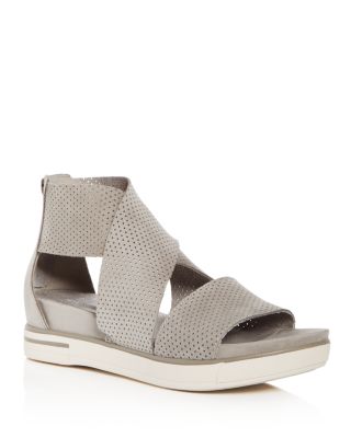 eileen fisher perforated sandal