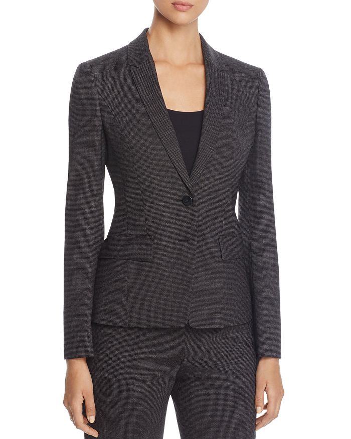 BOSS Jewisa Two-Button Tailored Jacket | Bloomingdale's