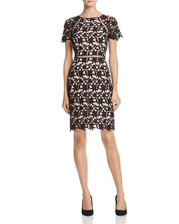 Adrianna Papell Lace Sheath Dress | Bloomingdale's