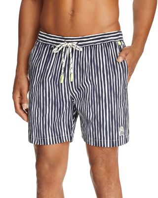 vertical striped swim trunks