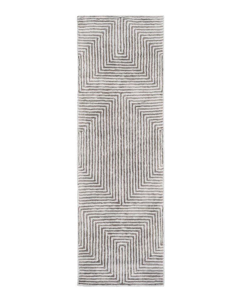 Surya Livabliss Quartz Runner Area Rug, 2'6 X 8' In Light Gray/charcoal