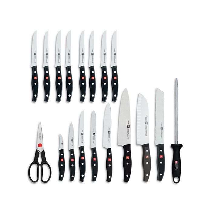 Shop Zwilling J.a. Henckels Twin Signature 19-piece Knife Block Set In Silver
