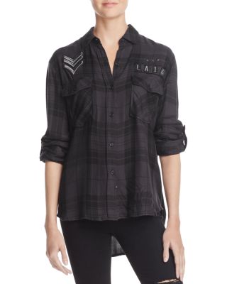Rails - Pepper Military Plaid Shirt