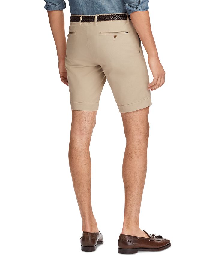 Shop Polo Ralph Lauren 9.5-inch Stretch Slim Fit Twill Shorts In Classic Khaki