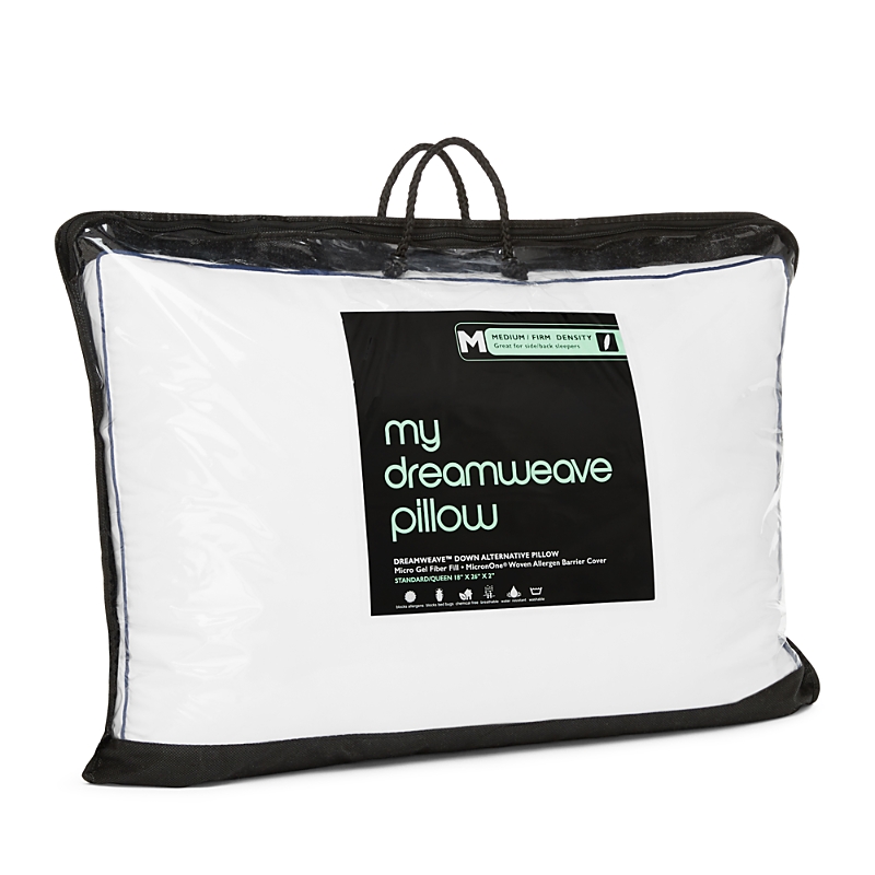 Bloomingdale's My Dreamweave Down Alternative Medium/firm Density Pillow, Standard/queen - Exclusive In White