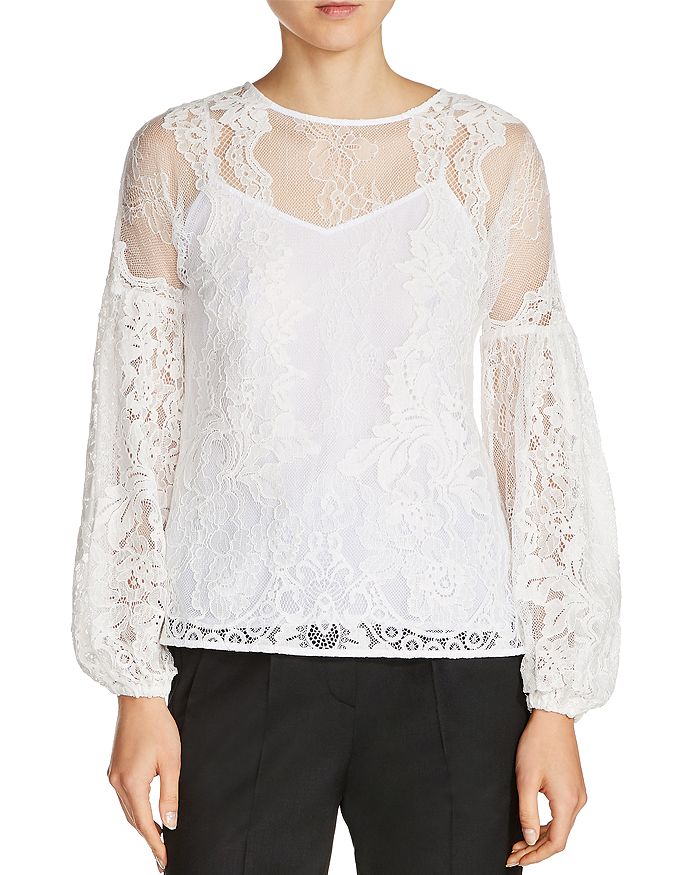 Maje Layou Lace Top | Bloomingdale's