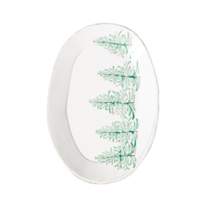Lastra Holiday Oval Platter