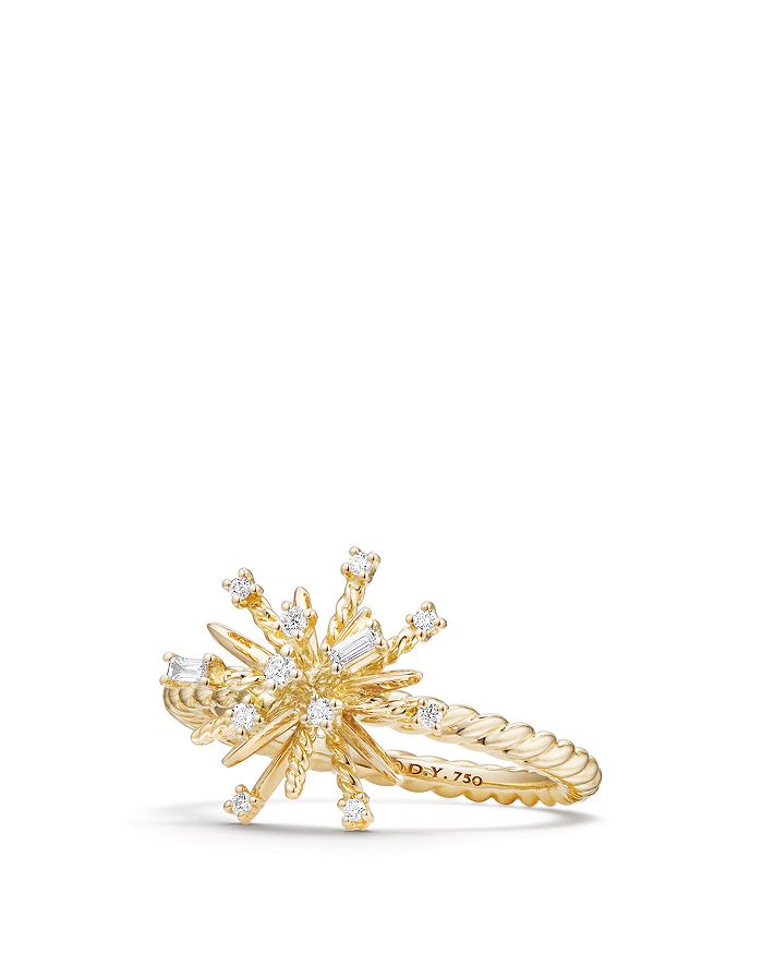 DAVID YURMAN SUPERNOVA RING WITH DIAMONDS IN 18K GOLD,R13518D88ADI7