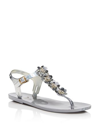 kate spade new york Women's Farrah Jelly T Strap Sandals | Bloomingdale's