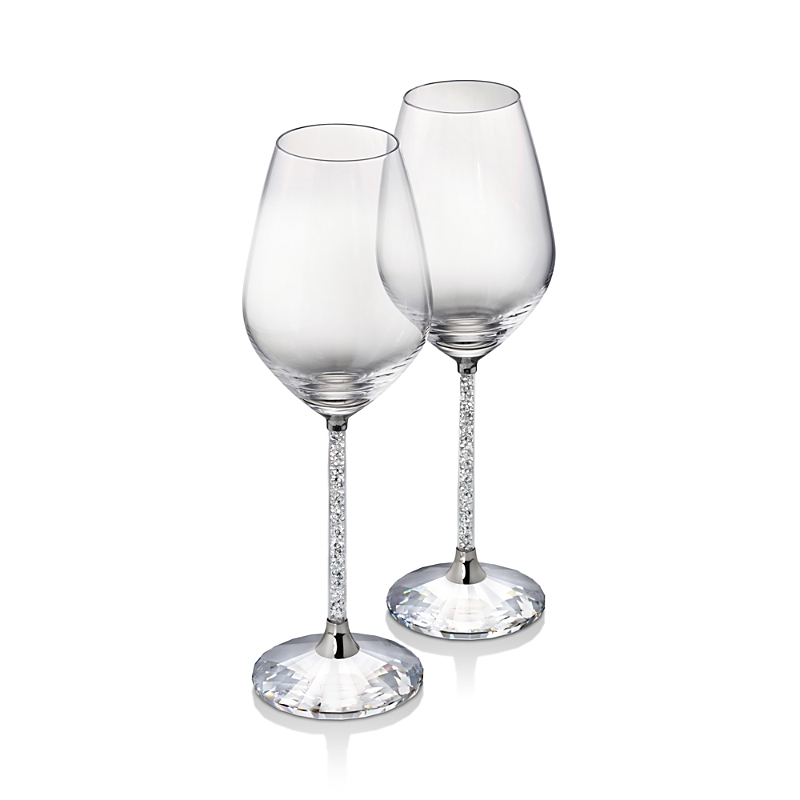 Swarovski Crystalline Red Wine Glass, Set of 2