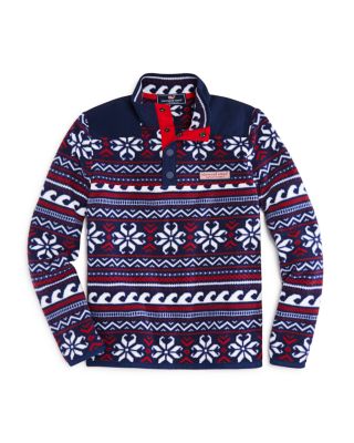 Vineyard Vines Boys' Fair Isle Fleece 