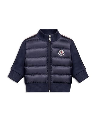 Moncler Girls' Puffer Jacket with Knit 
