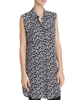 equipment sleeveless shirt dress