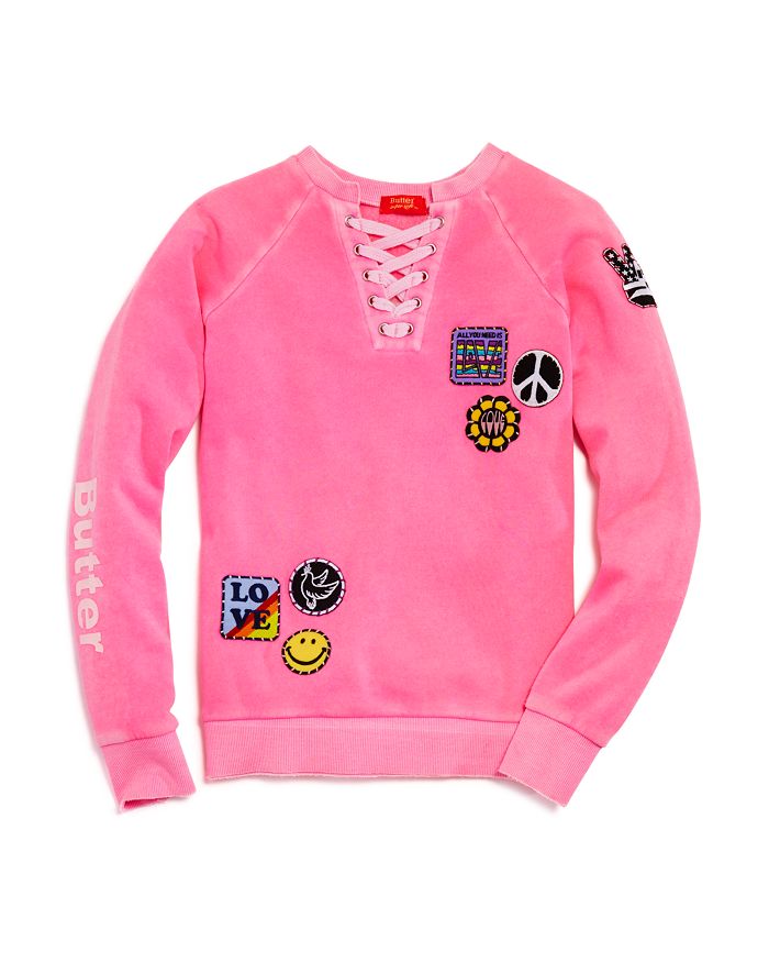Girls butter sweatshirt clearance