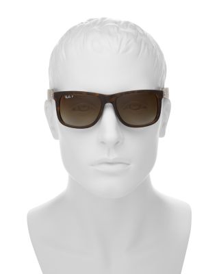  Justin Polarized Square Sunglasses, 55mm