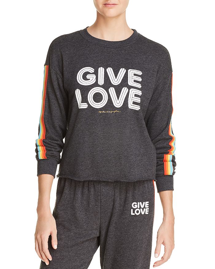 Spiritual Gangster Give Love Sweatshirt 100 Exclusive