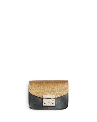 FURLA Metropolis My Play ショルダーバッグ レディース Furla MY PLAY Interchangeable Metropolis Mini Leather Flaps