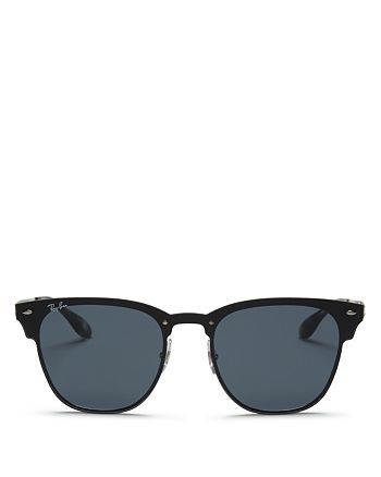 stapel Tekstschrijver Tussendoortje Ray-Ban Unisex Blaze Rimless Clubmaster Square Sunglasses, 47mm - 100%  Exclusive | Bloomingdale's