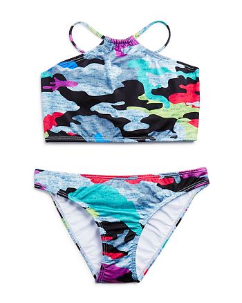 Girls Camo Swimsuits - swimsuits