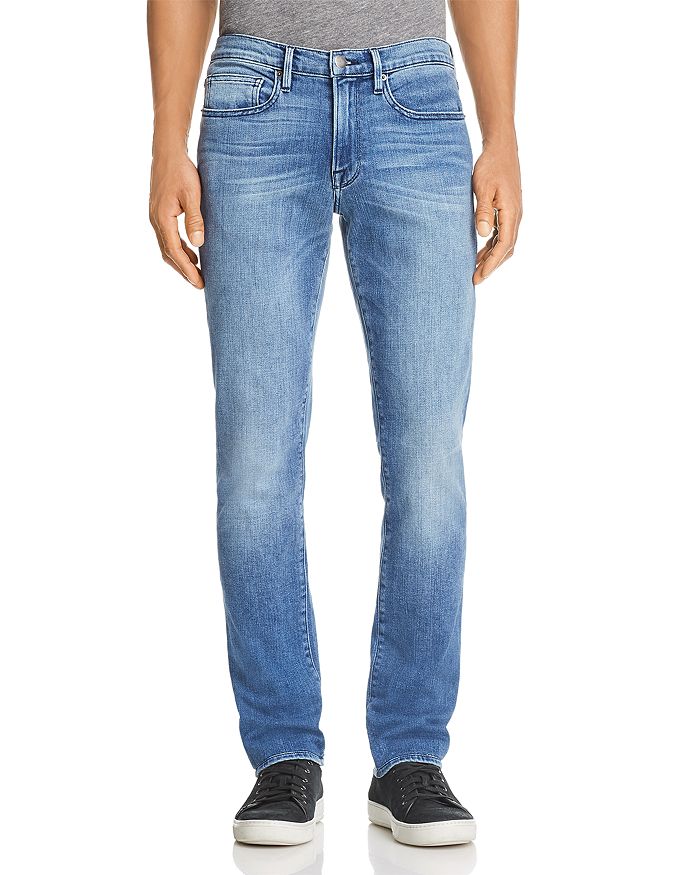 FRAME L'Homme Slim Fit Jeans in Bradbury | Bloomingdale's