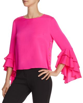 milly silk top