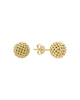 LAGOS - Caviar Gold Collection 18K Gold Stud Earrings