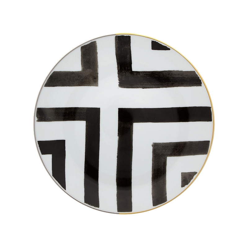 Vista Alegre Sol Y Sombra By Christian Lacroix Dessert Plate