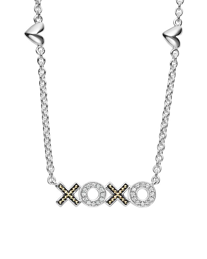 Xoxo necklace outlet sterling silver