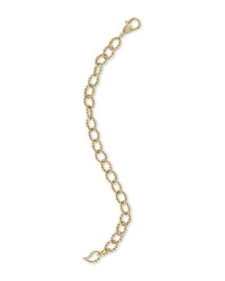 Caviar Gold Collection 18K Gold Link Bracelet